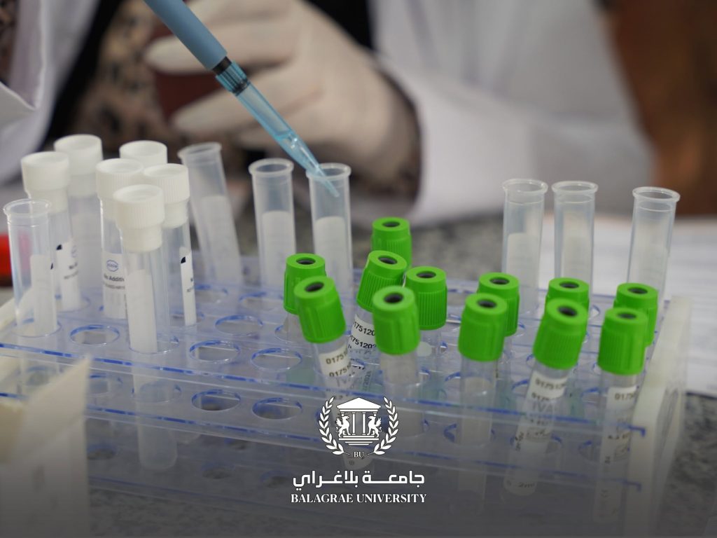 تطبيق عملي لتحليل نسبة اليوريا في الدم بمعمل الكيمياء الحيوية السريرية