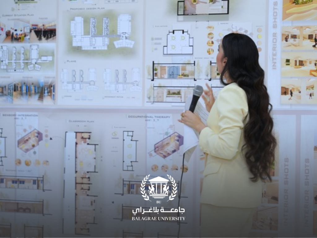 بمشروع يضع الإنسان في قلب التصميم، أمنة الغرياني تختتم مناقشة مشروع تخرجها بكلية الهندسة وعلوم الحاسوب